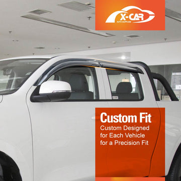 WeatherShields for GWM UTE Cannon 2021-2025 Car Weather Shields Wind Deflectors Sun Visors - 0