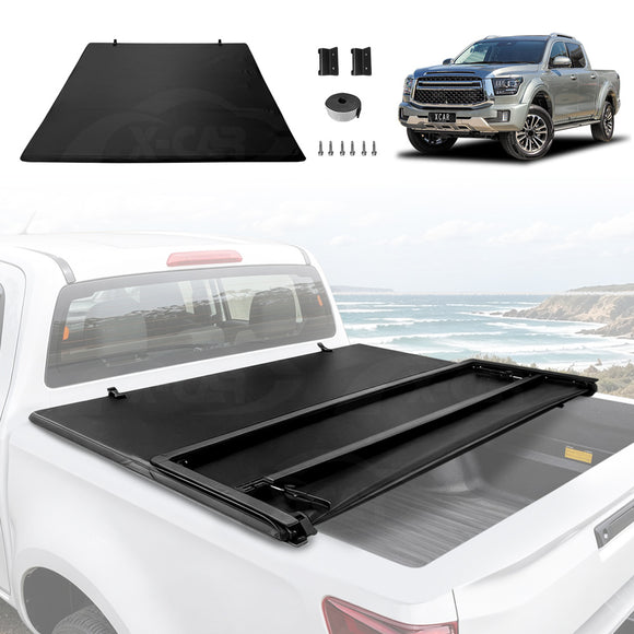 Soft Tonneau Cover for GWM Cannon Alpha 2024-Onwards Tri-Fold Ute Tub Bed Cover