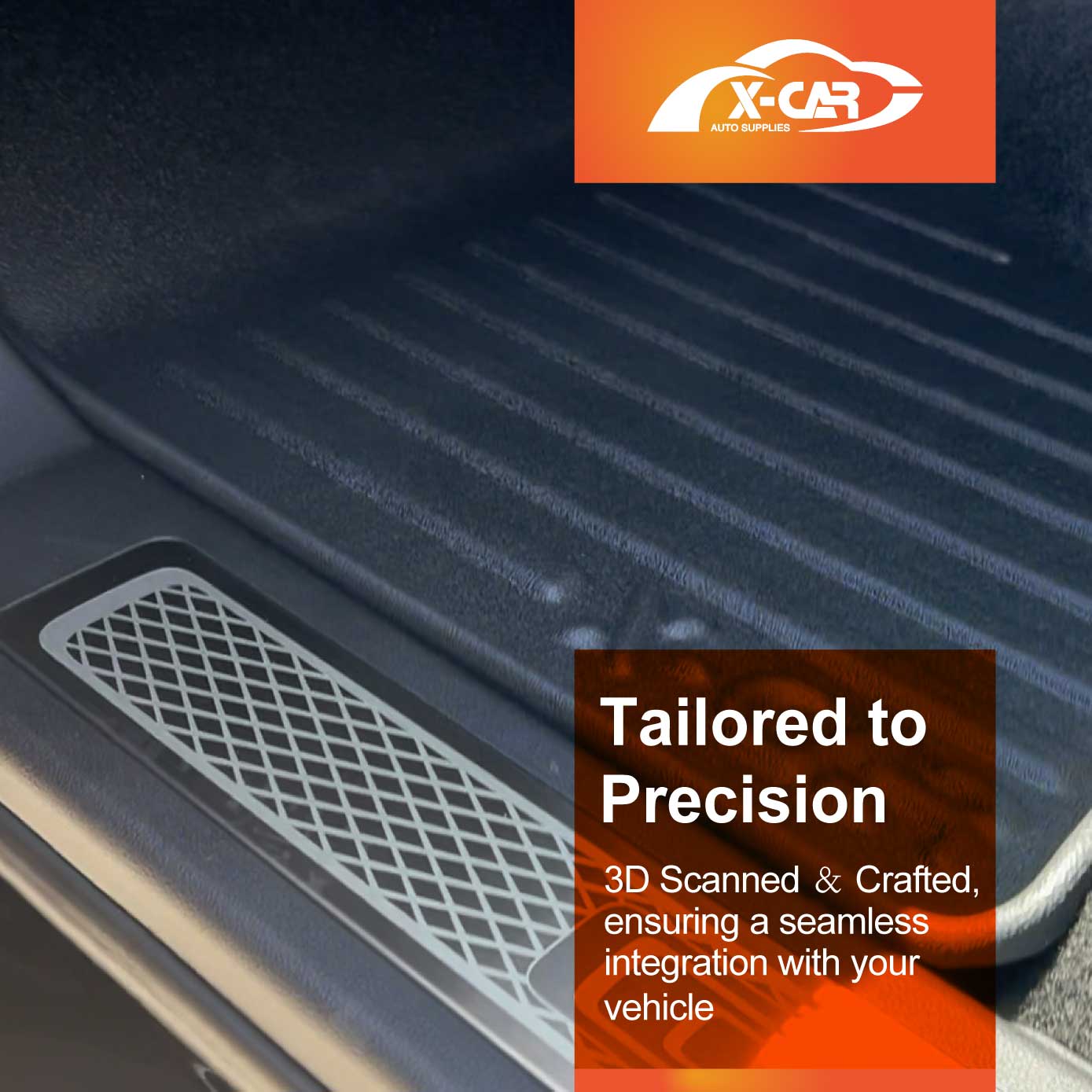 3D Floor Mats for GWM Cannon Alpha 2024-Onwards All-Weather Car Liners