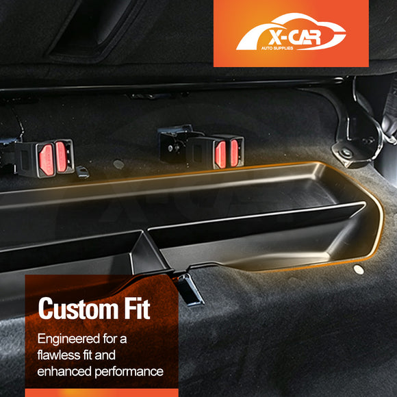 Rear Under Seat Storage Box for GWM Cannon Ultra/Lux/Vanta/XSR/Cannon-X 2021-Onwards Organizer Tray Car Interior Accessories