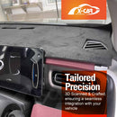 Dash Mat for GWM Cannon 2024-Onwards Non-Slip Microfiber Dashboard Pad-5