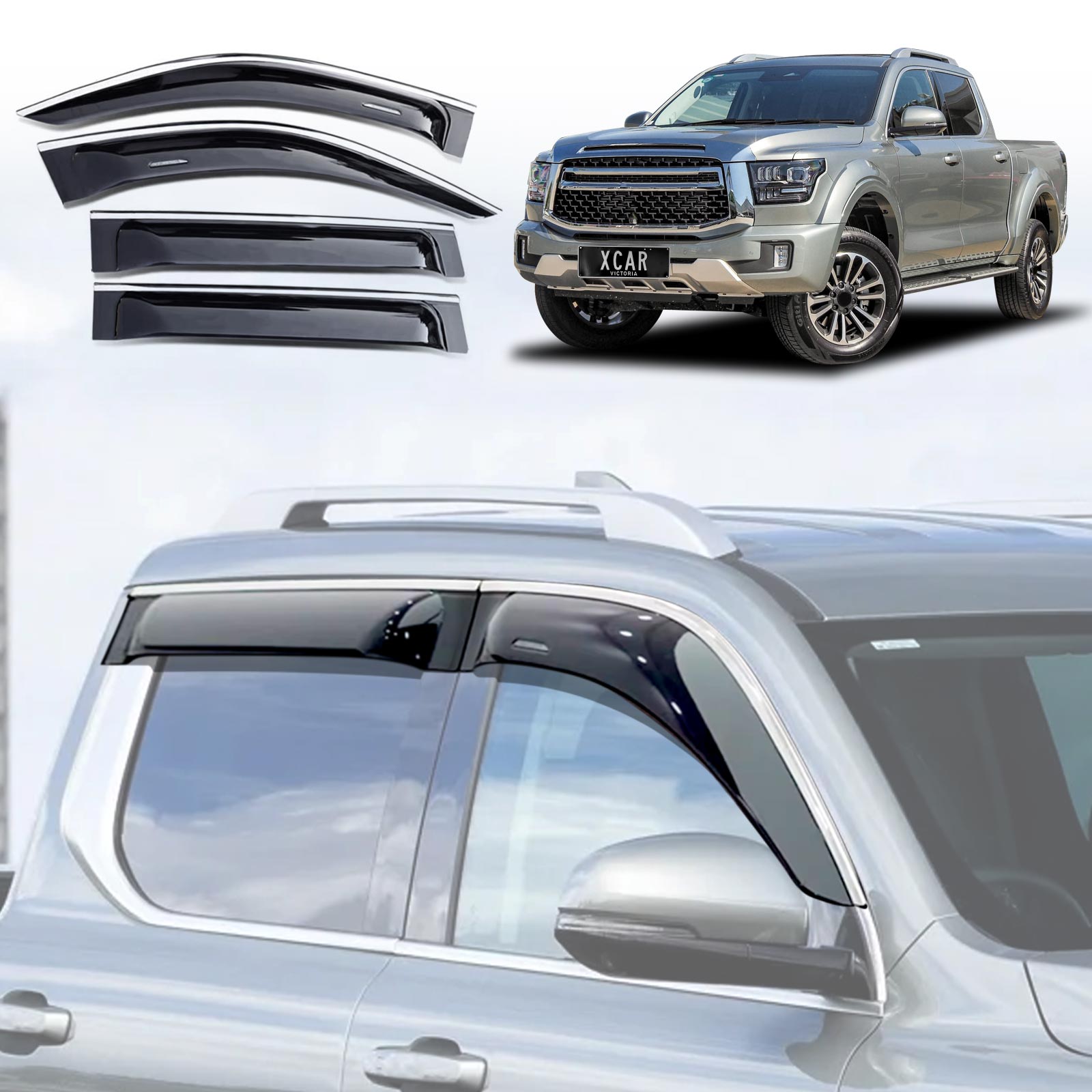 WeatherShields for GWM Cannon Alpha 2024-2025