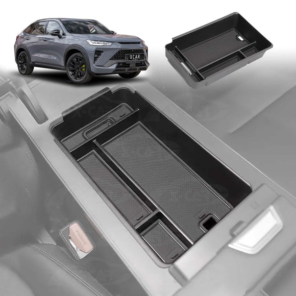 Centre Console Organiser Tray for GWM Haval H6 GT 2026-Onwards Armrest Storage Box Cup Holder