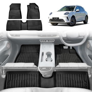 3D Floor Mats for GWM Ora 5 2026-Onwards All-Weather Car Liners