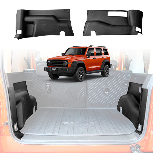 Boot Liner / Back Seat Protector for GWM Tank 300 2023-Onwards Boot Side Liner Mats