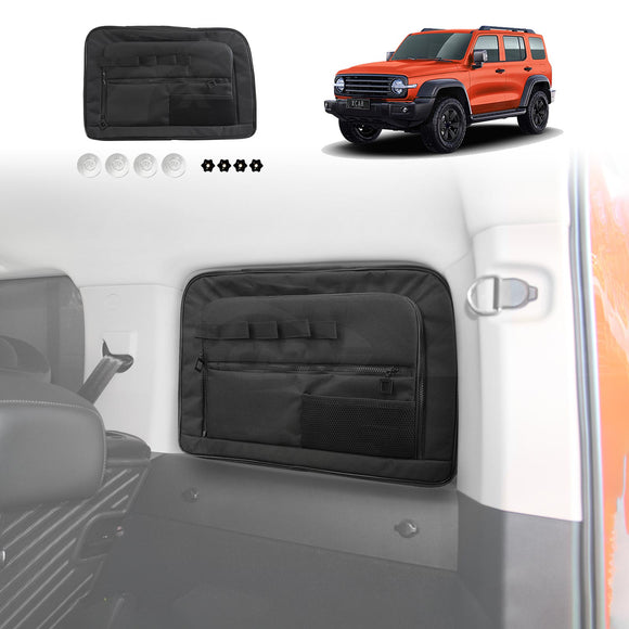Port Window Storage Bags for GWM Tank 300 Tank300 2023-Onwards Car Trunk Boot Hanging Organizer Car Accessories Set of 2