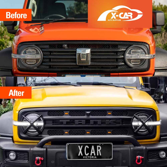 Head Light Trim for GWM Tank 300 2023-Onwards Front Light Frame Cover Set of 2