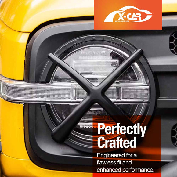 Head Light Trim for GWM Tank 300 2023-Onwards Front Light Frame Cover Set of 2