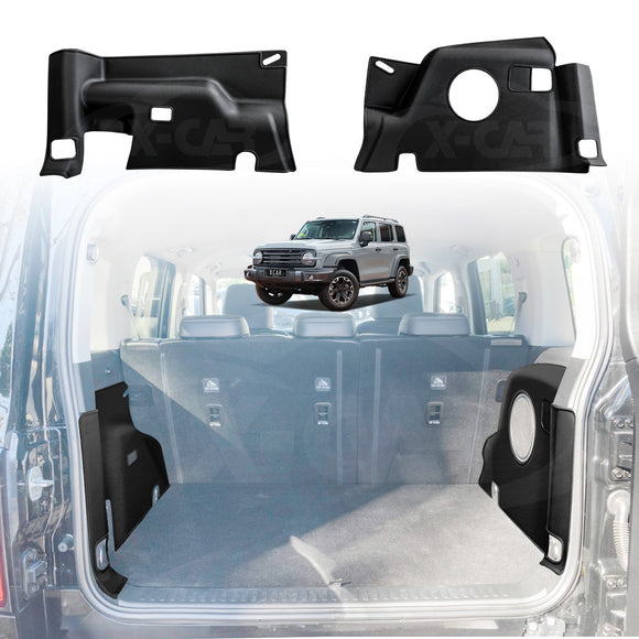Boot Liner / Back Seat Protector for GWM Tank 300 2023-Onwards Boot Side Liner Mats