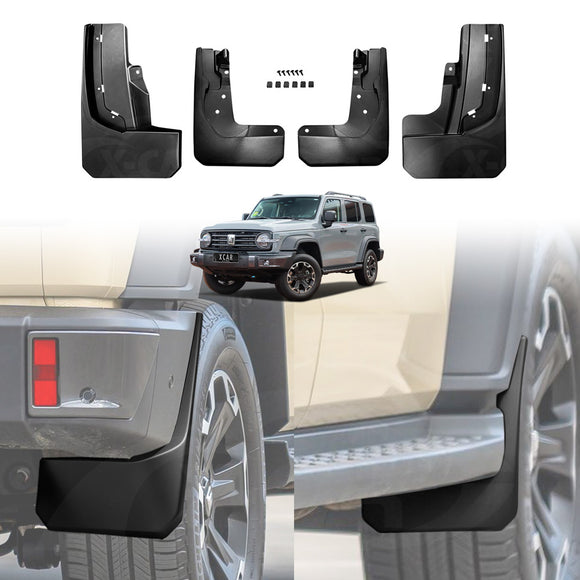 Mud Flaps for GWM Tank 300 PHEV 2023-Onwards Splash Guards Mudguard Fender