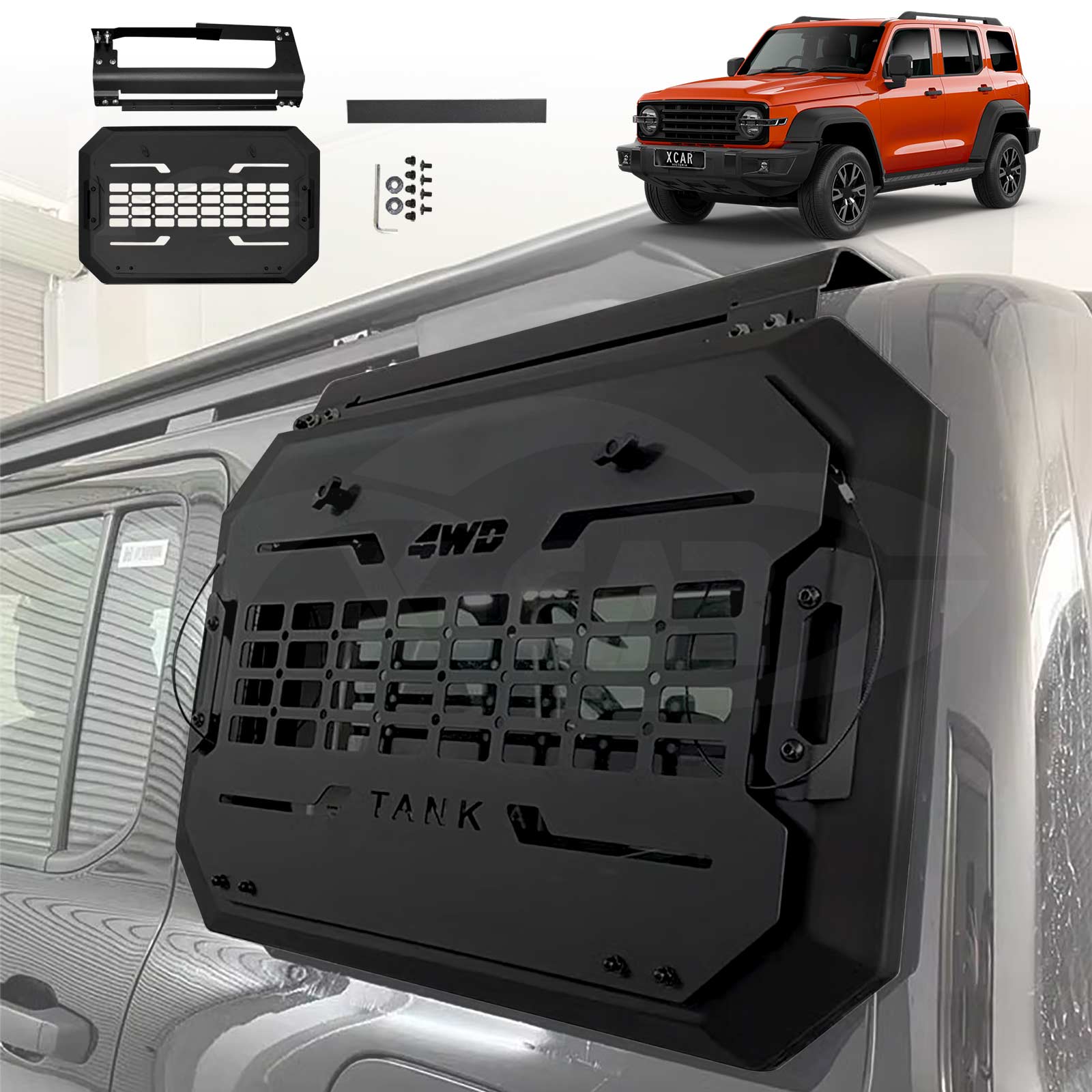 GMW Tank 300 Side Window Expansion Platform Rack | X-CAR