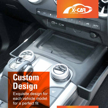 Anti-Slip Mat with Side Storage For GWM Tank 300 Tank300 2023-2025 Center Console Pad - 0