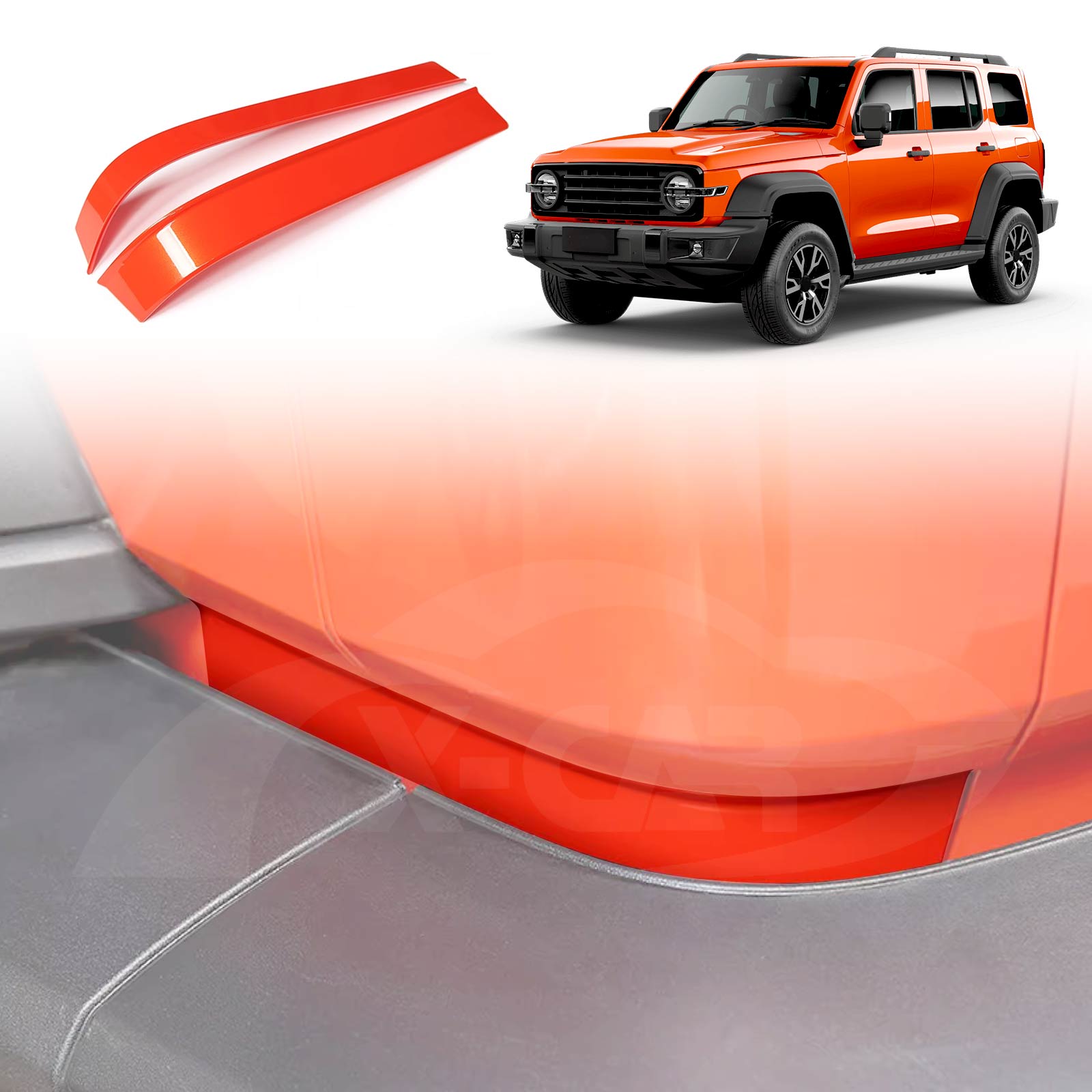 Rear Bumper Corner Cover Trim for GWM Tank 300 Tank300 2023-Onwards Mo ...