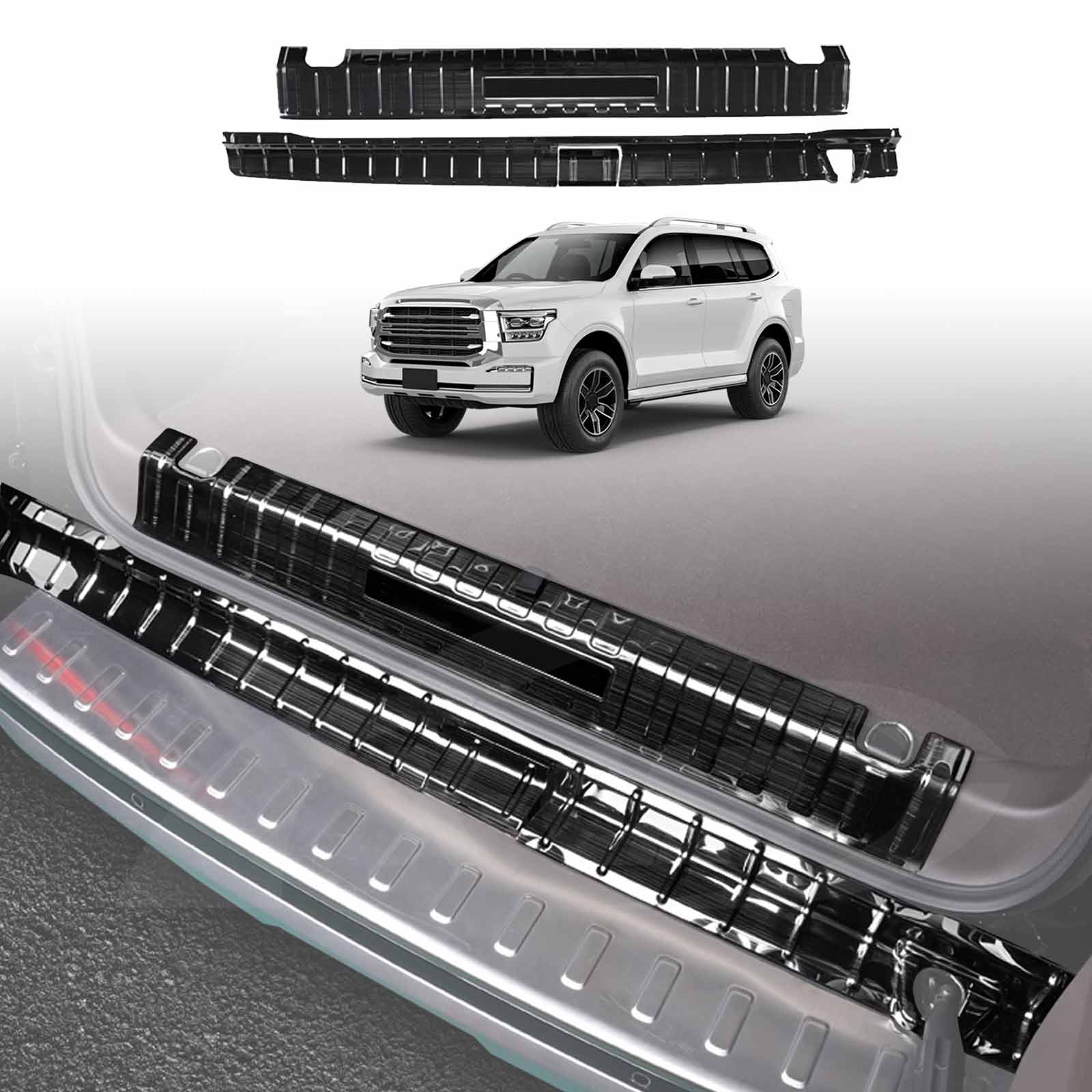 Rear Bumper Guard For Suv Rear Bumper Guard for GWM Tank 500 2024-Onwards Boot Trunk Step Panel
