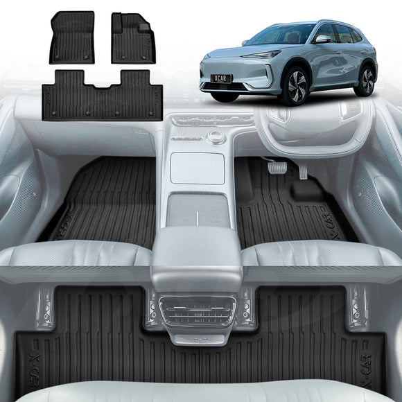 3D Floor Mats for Geely EX5 2025-Onwards All-Weather Car Liners