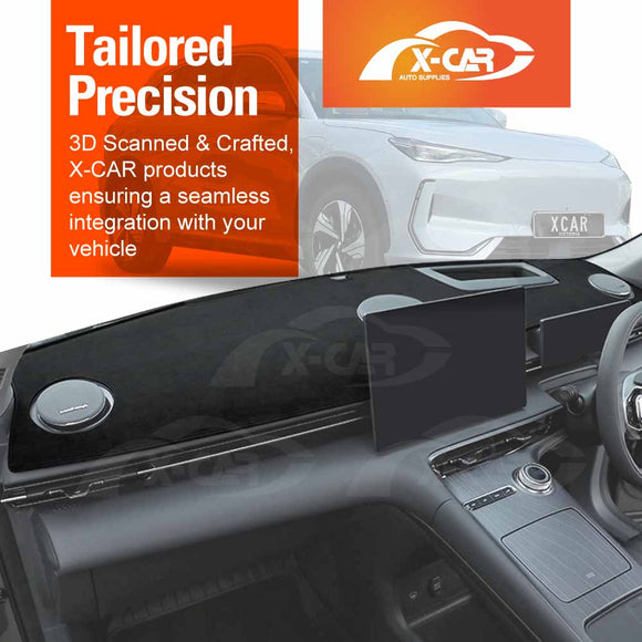 Dash Mat for Geely EX5 EX 5 2025-Onwards With HUD Non-Slip Microfiber Pad Cover