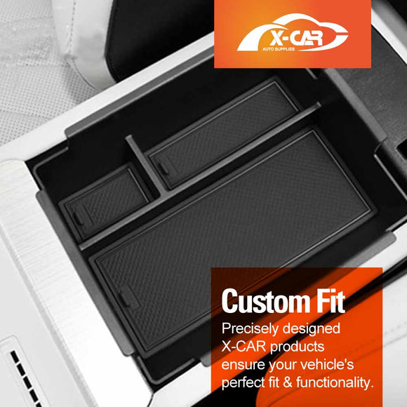 X-CAR car interior organisers set are custom-fit
