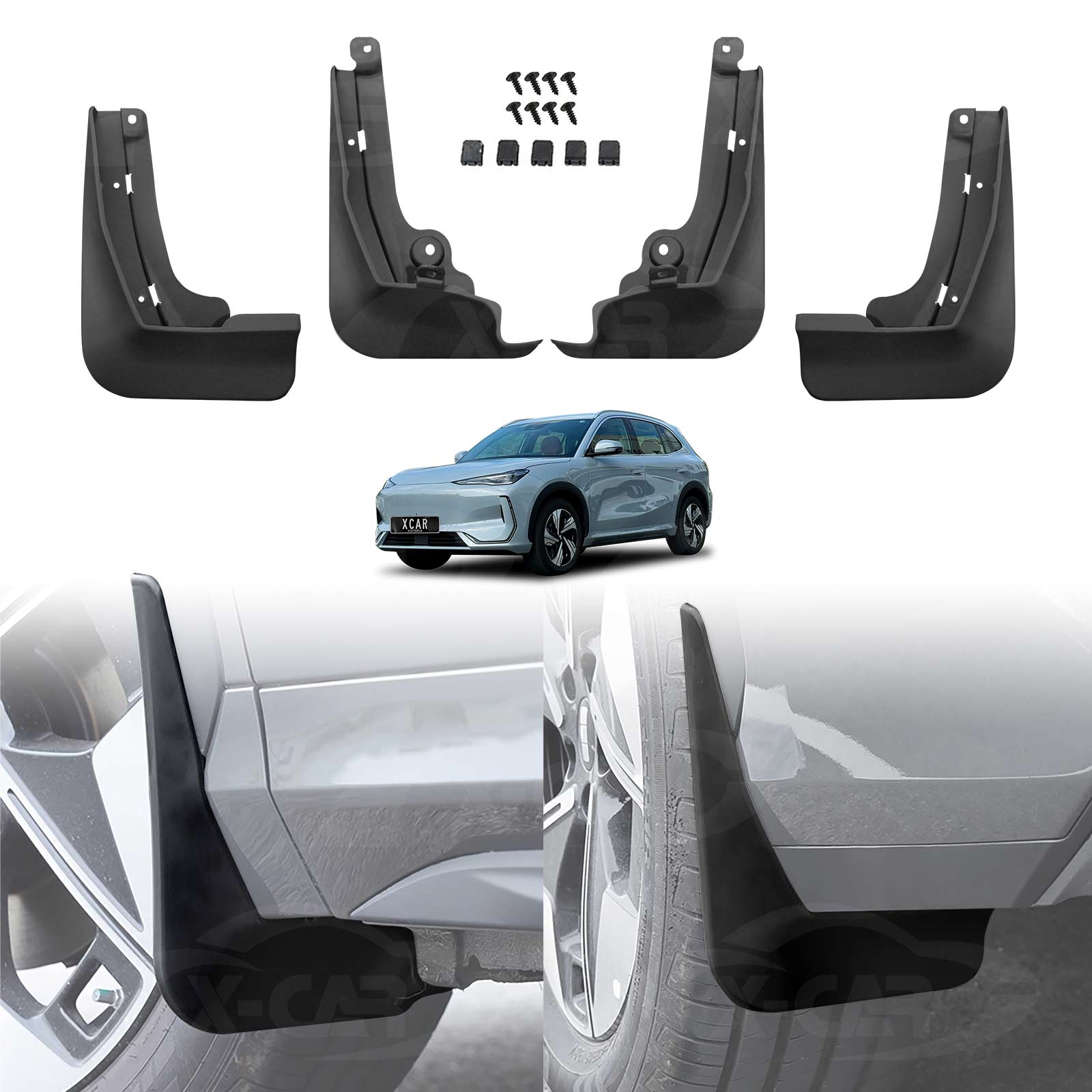 Mud Flaps Splash Guards for Geely EX5 EX 5 2025-Onwards