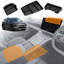 X-CAR car interior organisers set with for Geely Starray EM-i, including centre console tray, armrest storage tray and screen tray.