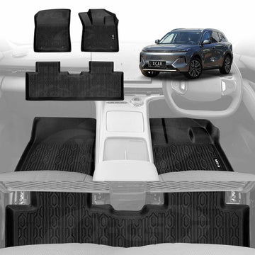 3D Floor Mats for Geely Starray EM-i 2025-Onwards All Weather Car Liners