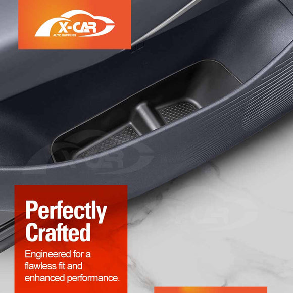 X-CAR car door side storage trays are custom-fit