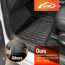 3D Floor Mats for Geely Starray EM-i 2025-Onwards All Weather Car Liners-3