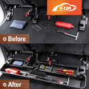 Rear Under Seat Storage Box for GWM Cannon Ultra/Lux/Vanta/XSR/Cannon-X 2021-Onwards Organizer Tray Car Interior Accessories-3