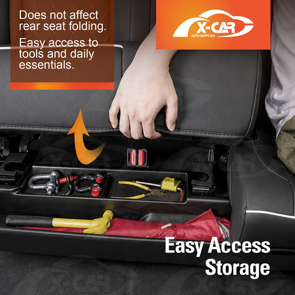 Rear Under Seat Storage Box for GWM Cannon Ultra/Lux/Vanta/XSR/Cannon-X 2021-Onwards Organizer Tray Car Interior Accessories