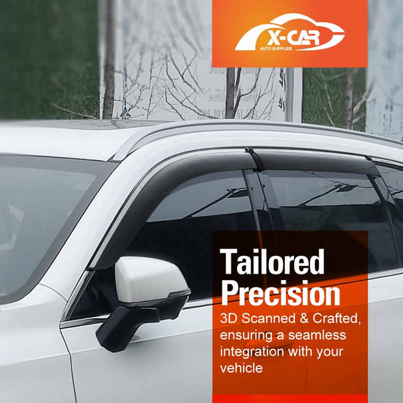 WeatherShields For GWM Haval H6 2021-Onwards Car Weather Shields Wind Deflectors Sun Visors