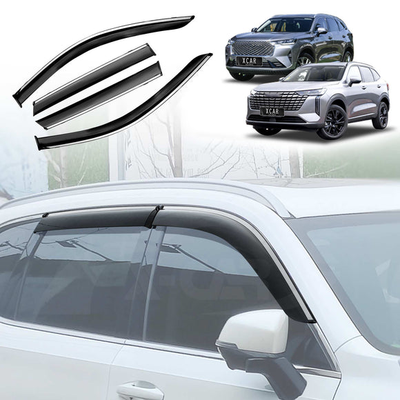 WeatherShields For GWM Haval H6 2021-Onwards Car Weather Shields Wind Deflectors Sun Visors