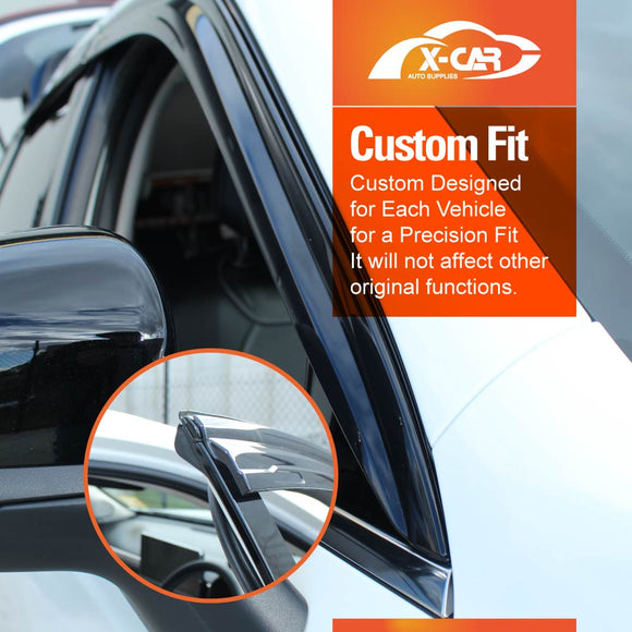 WeatherShields for GWM Haval Jolion 2021-2024 Deflectors Window Sun Visor