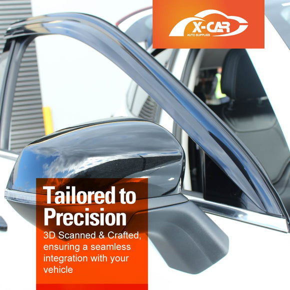 WeatherShields for GWM Haval Jolion 2021-2024 Deflectors Window Sun Visor