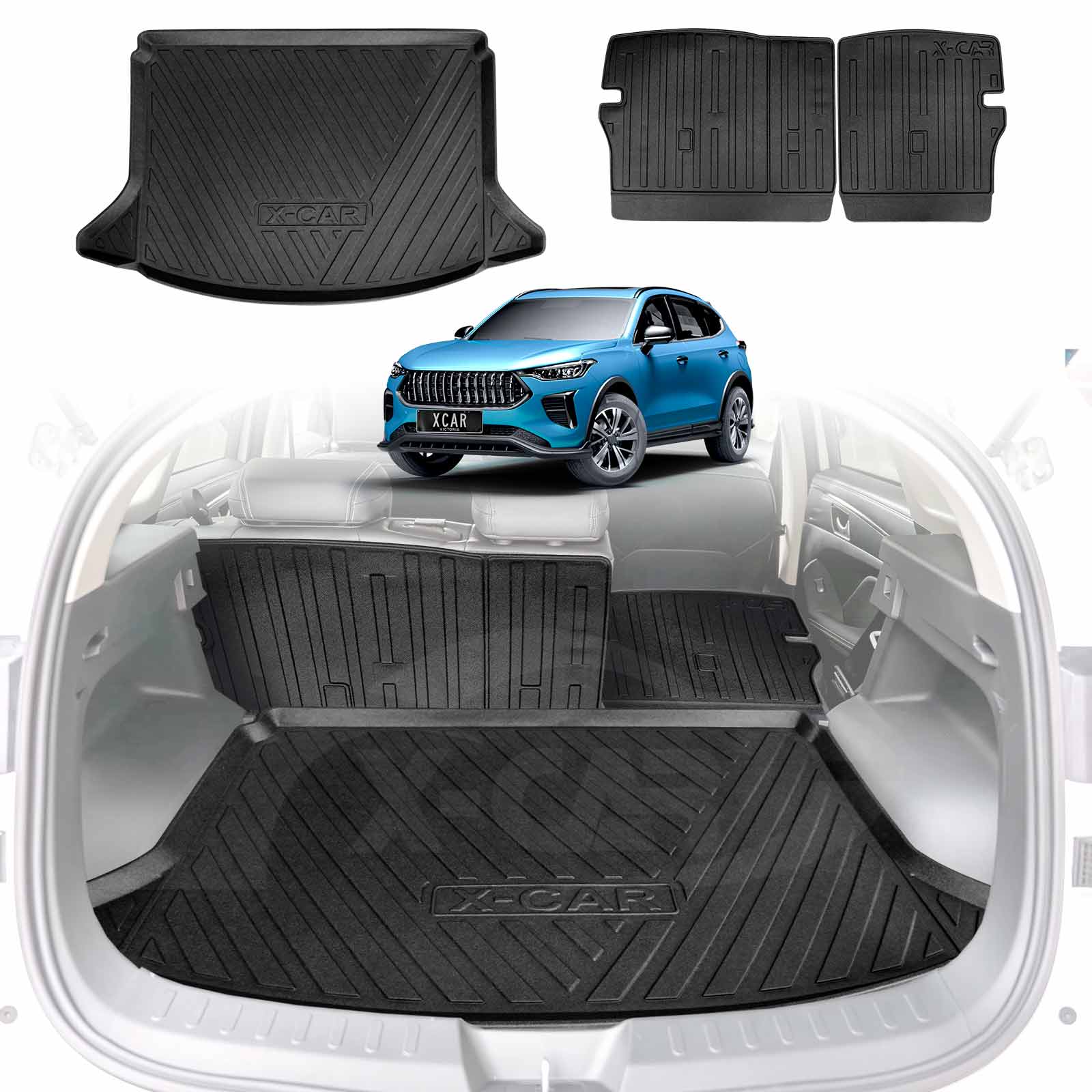 Boot Liner / Back Seat Protectors for Haval Jolion 2024-Onwards