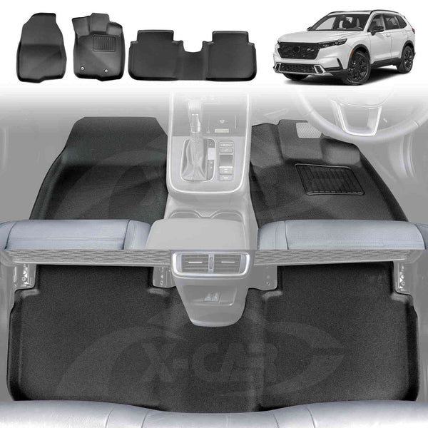 3D Floor Mats for Honda CRV CR-V 2023-2024 All-Weather Liners