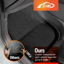 3D Floor Mats for Honda HR-V HRV 2022-2025 All-Weather Carpet Liners-5