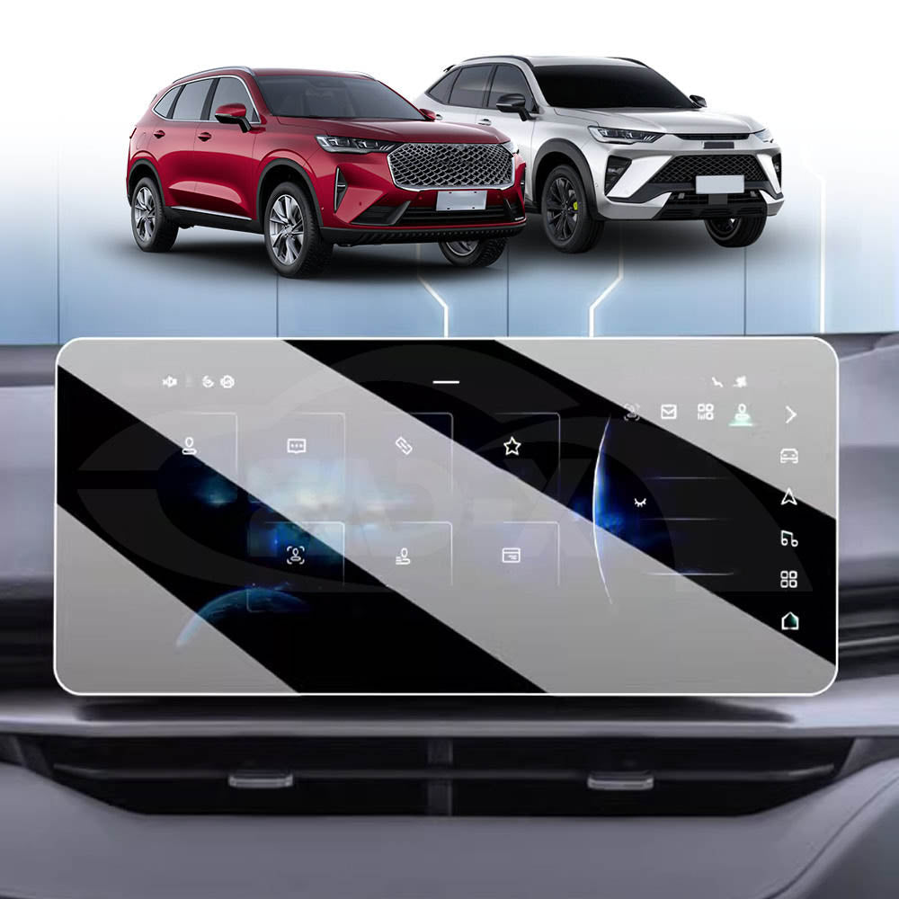 Tempered Glass Dash Center Console Screen Protector for GWM Haval H6 & H6 GT Ultra 2021-2025