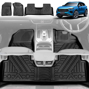 3D Floor Mats for GWM Haval Jolion 2024-Onwards All-Weather Liners
