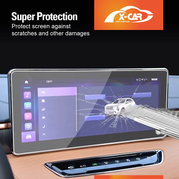 GWM Haval Jolion 2024-2025 12.3'' Tempered Glass Dash Screen Center Console Screen Protector