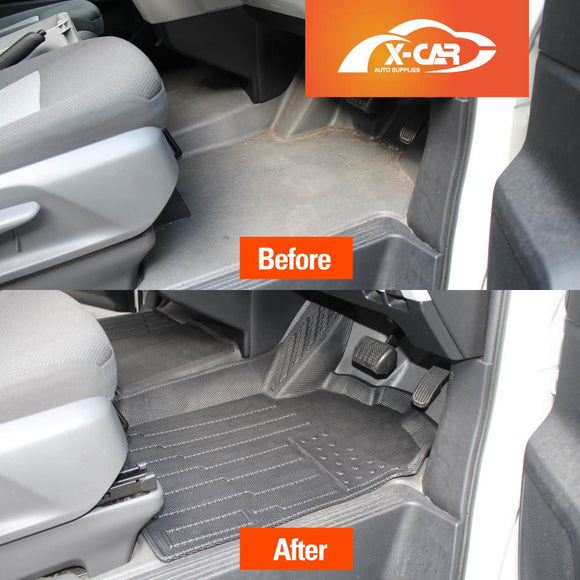 3D Floor Mats for Toyota HiAce Van 2019-Onwards All-Weather Car Liners