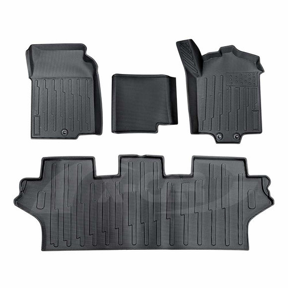 3D Floor Mats for Toyota HiAce Van 2019-Onwards All-Weather Car Liners