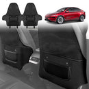 Tesla Model Y Juniper 2Pcs Seat Back Kick Mats 2025-Onwards-1