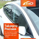 WeatherShields For Tesla Model 3 Highland 2023-2025 Car Weather Shields Visors-5