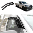 WeatherShields for Toyota Hilux Single Cab 2015-2025 Car Weather Shields Wind Deflectors Sun Visors-1