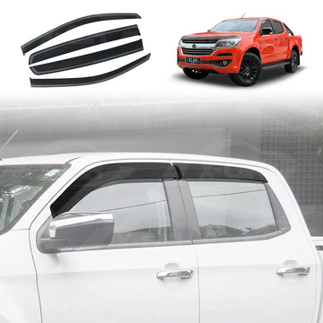 Weathershields for Holden Colorado RG 2012-2020 Car Weather Shields Wind Deflectors Sun Visors