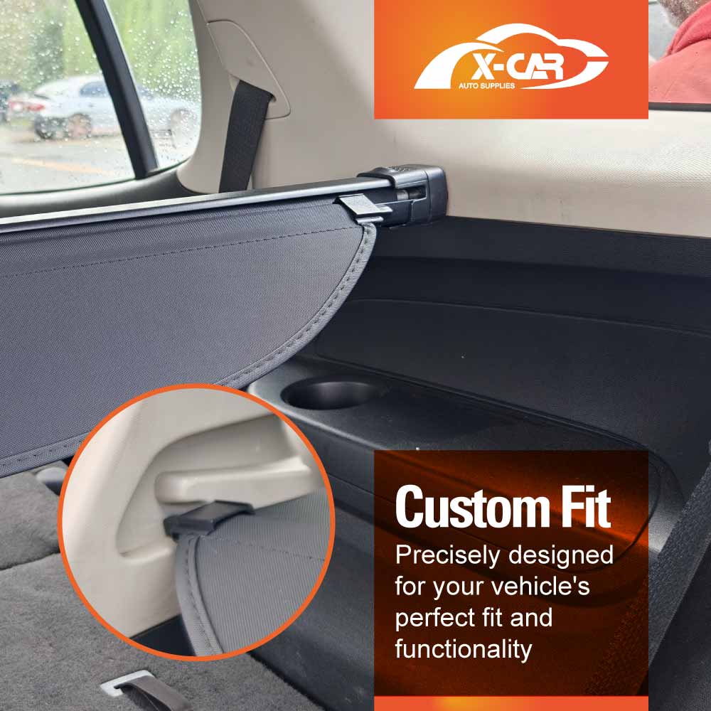 Retractable Cargo Cover for Holden Colorado 7 2012-2016 - 0