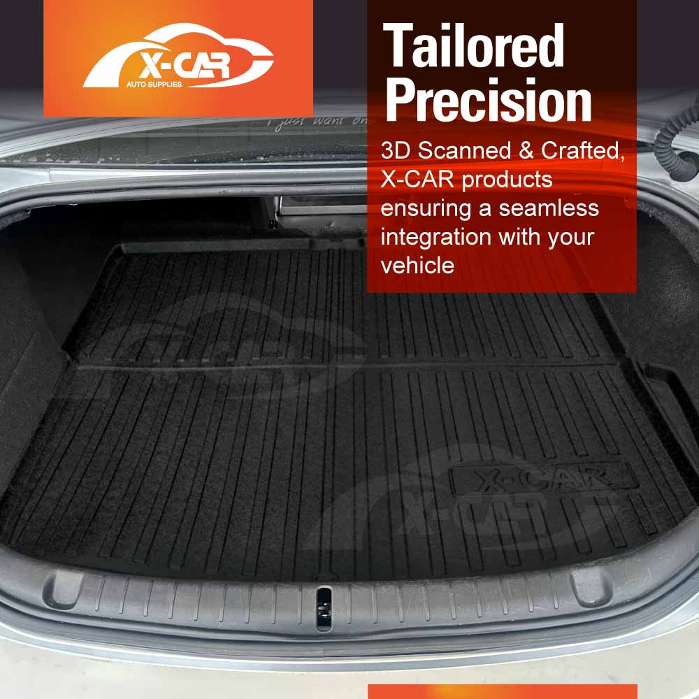 Boot Liner for Holden Commodore VF Series Sedan 2013-2017 All Weather Cargo Mat - 0