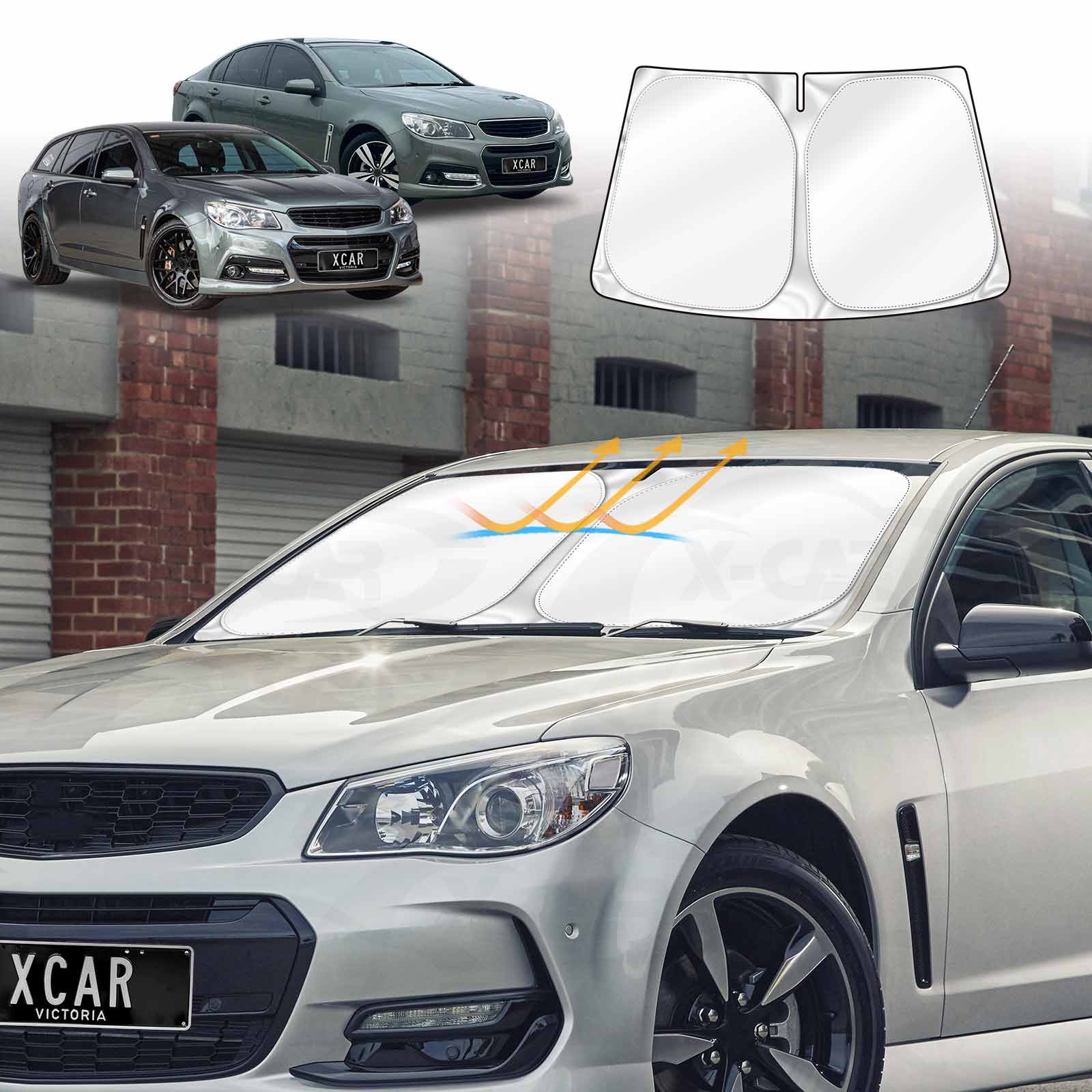 WindScreen Sun Shade for Holden Commodore VF Series Sedan Wagon 2013-2017