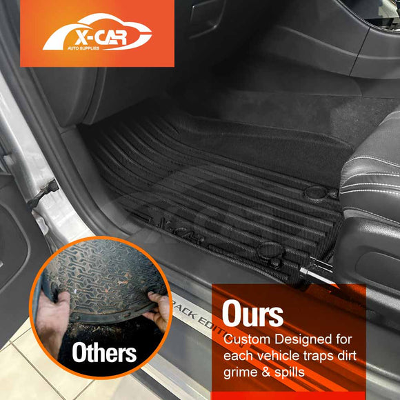 3D Floor Mats for Holden Special Vehicles Maloo GEN-F, GEN-F2 Series 2013-2017 All-Weather Car Liners