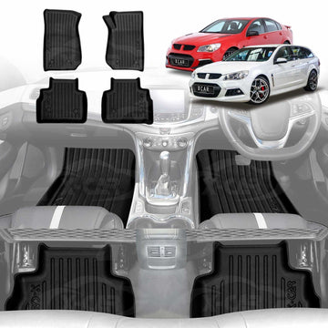 3D Floor Mats for Holden Special Vehicles Clubsport Wagon & Sedan GEN-F GEN-F2 2013-2017