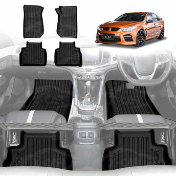 3D Floor Mats for Holden Special Vehicles HSV GTS 2013-2017 All Weather Car Liners